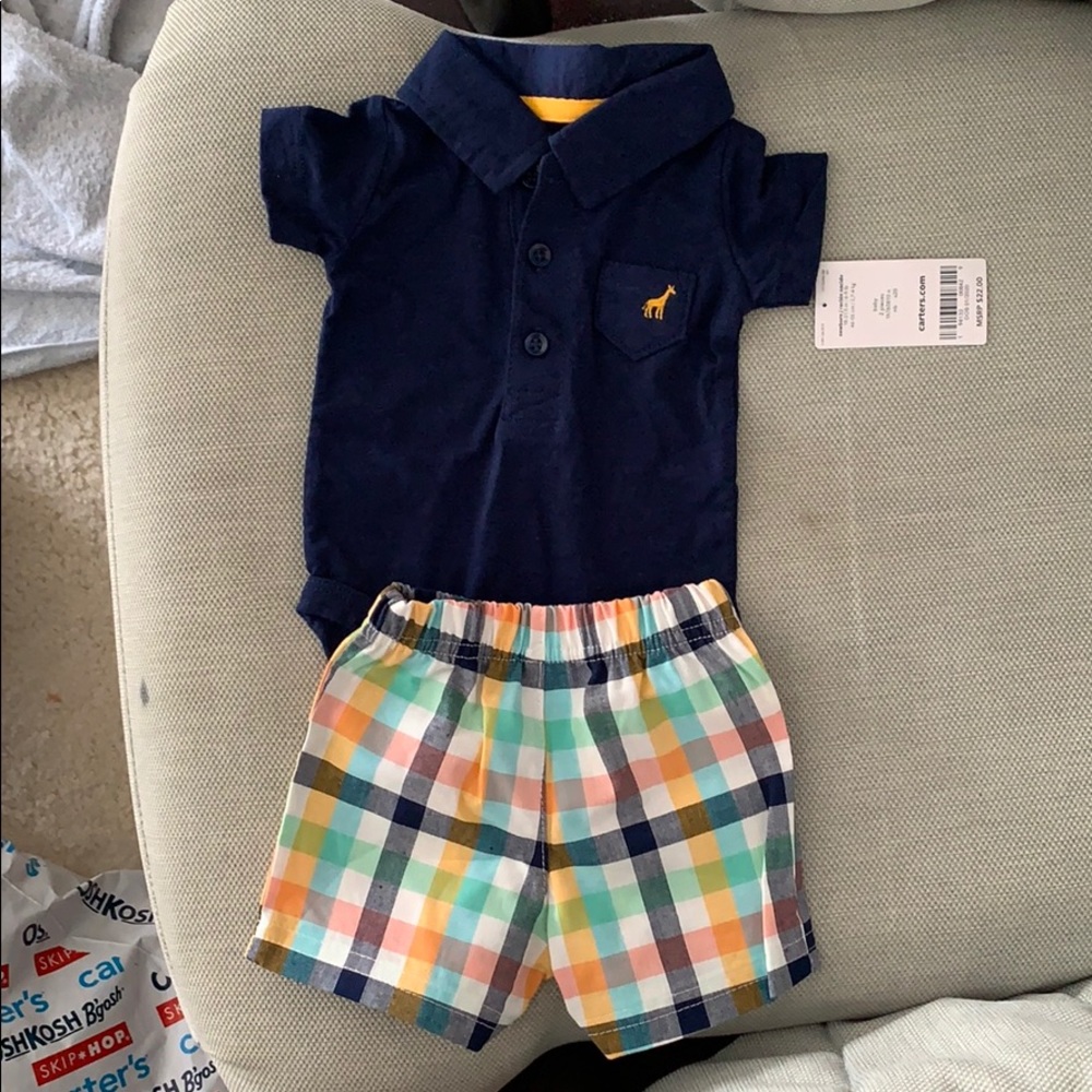 Newborn summer outfit
